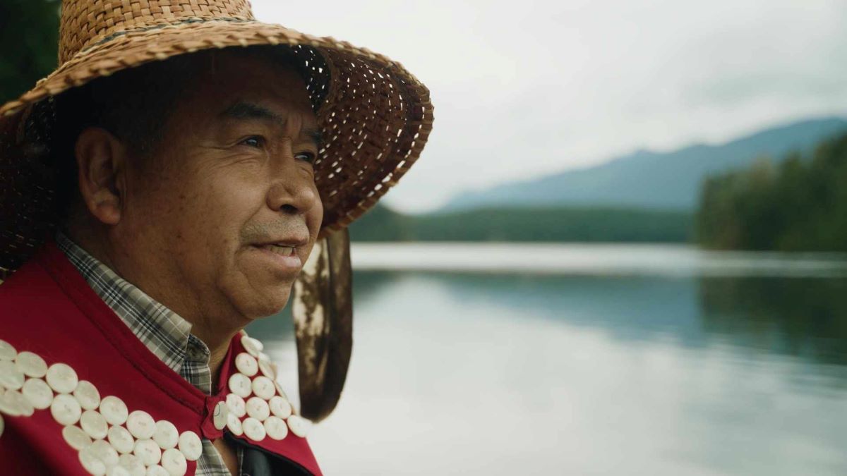 Picture of the speaker Elder Leonard Williams, Quatsino First Nation