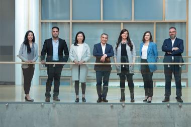 Research team group photo