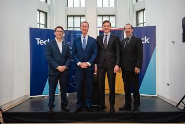 Dean James Olson with Don Lindsay of Teck Resources