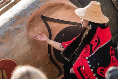 Reconciliation Pole ceremony