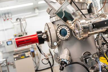 Image of machinery in a lab