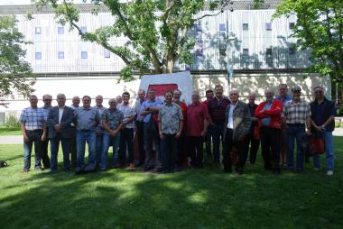 class of Mech Eng '76 at the reunion