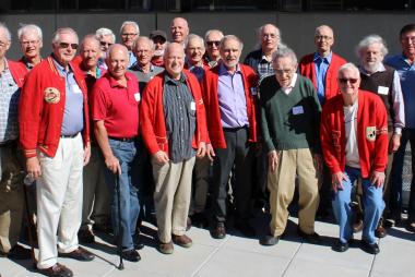 class of '66 at the reunion