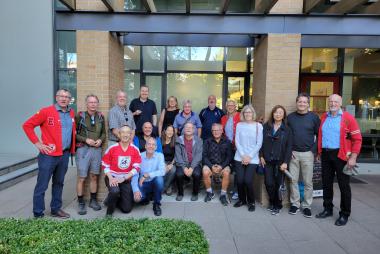 Civil Engineering class of 1982 at their 40th reunion