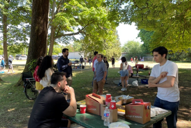Civil Engineering BBQ at Locarno Beach