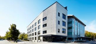 Outside shot of a building