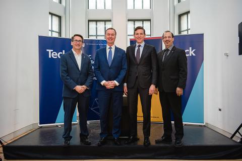 Dean James Olson with Don Lindsay of Teck Resources