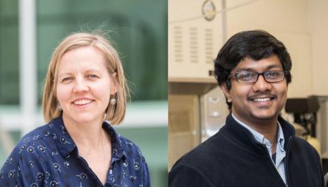 Francine and Abhishek