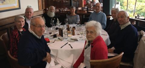 class of '56 at the reunion