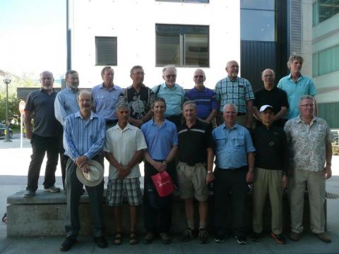 Class of 1977 at th reunion