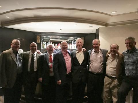 Mining class of '77 at the reunion