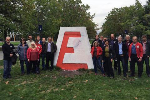 Civil eng. class of '85 at the reunion