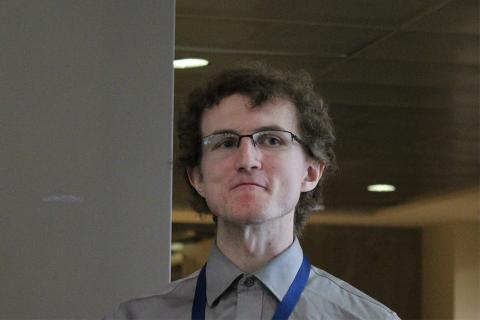 UBC School of Engineering graduate Ben Wiltshire smiles for the camera