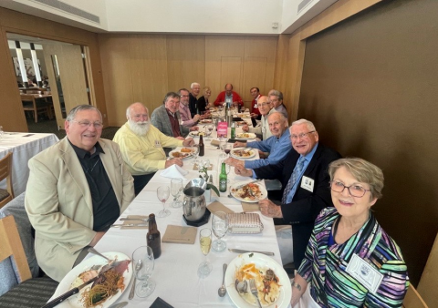 Engineering class of '68 at the reunion