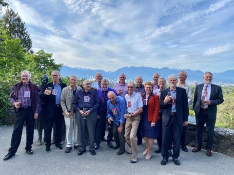 Engineering class of '73 at the reunion