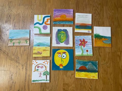 Paint and Wine Night at Locarno Beach