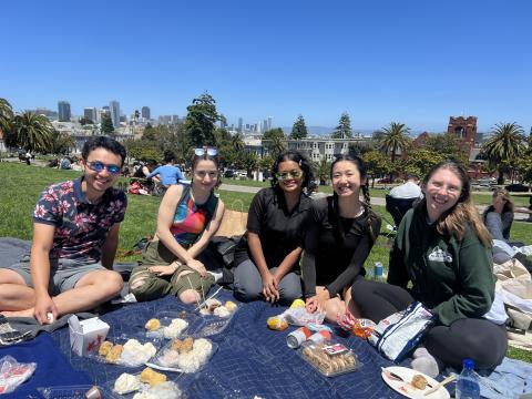 APSC Alumni at Mission Dolores Park