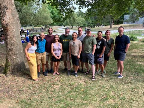 Metals & Materials Engineering Alumni at Trout Lake