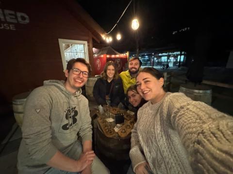 Dinner and Drinks at Barn Owl Brewing with UBC-O Alumni